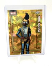 MOON GIRL 2026 TOPPS CHROME MARVEL COMICS SAPPHIRE #138 GOLD REFRACTOR /50