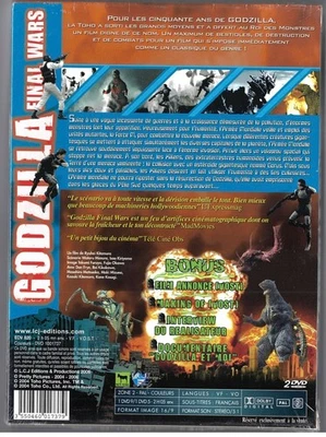 GODZILLA FINAL WARS VF : COFFRET NEUF COLLECTOR 2 DVD film + bonus. Culte ! - Photo 1/4