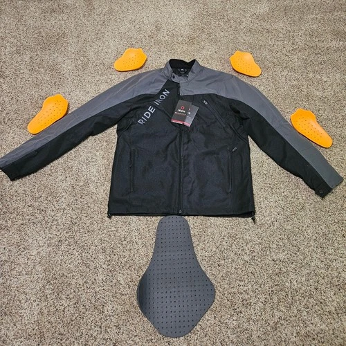 RIDEIRON Urban Street Protective Motorcycle Riding Jacket Size XXL - product listing photo