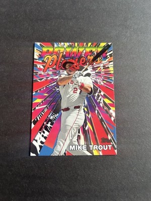 Mike Trout - 2025 Topps Series 1 - Power Players #PP-2