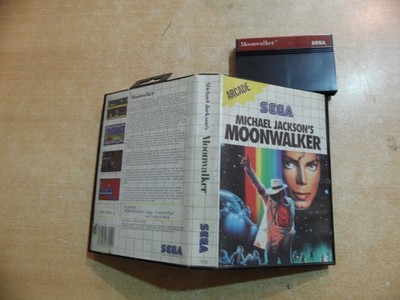 SEGA Michael Jackson's Moonwalker   Sega Master System PAL