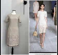 Vintage Christian Dior Runway S/S 2007 Dress by John Galliano FR 38