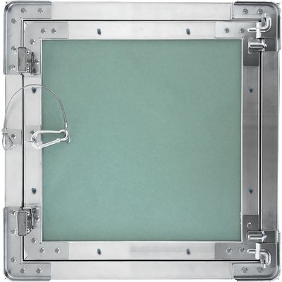 Revisionsklappe Reviklappe 500x500mm Wartungsklappe Alu-Ecoflex mit GKBI-Einlage