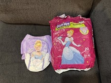 UPDATE Rare Vintage Huggies Princess Pullups 3-4T Extra Night Time Protection