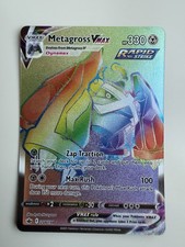 Metagross VMAX 208/198 Secret Rare Rainbow Holo Pokemon Chilling Reign NM on eBay