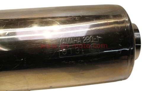 echappement gauche Yamaha 900
