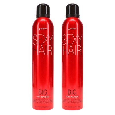Sexy Hair Big Fun Raiser Volumizing Dry Texture Spray 8.5 oz 2 Pack