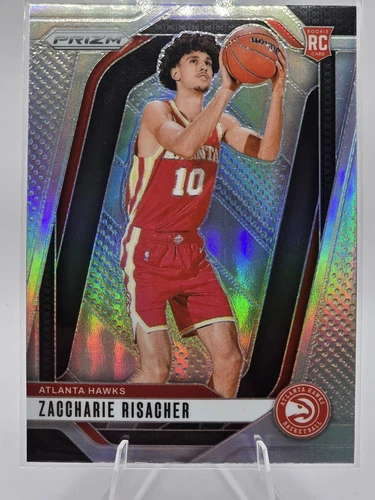 2024-25 Panini Prizm Basketabll Zaccharie Risacher #265 Silver