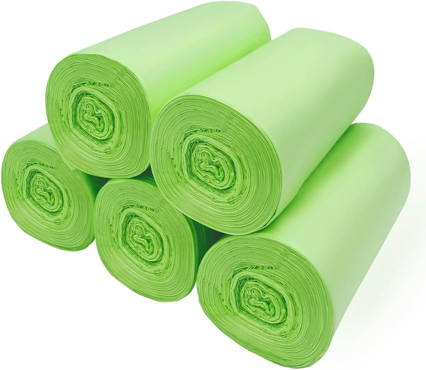 Small Biodegradable Bin Bags 6L, Heavy Duty Food Waste Bags Compostable Caddy L