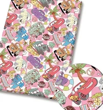 Disney Cars Lightning McQueen polyCotton Fabric Half Yard (18” x 55”) 40967