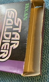 Star Soldier NES Nintendo 1989 Taxan CIB Complete Clean Cartridge Round Seal