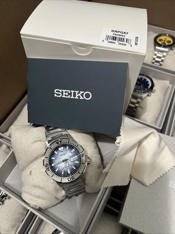 Seiko SRPG57 Prospex Save the-Ocean Monster Special Edition Blue Men Diver!(BNS) - Image 2 of 4