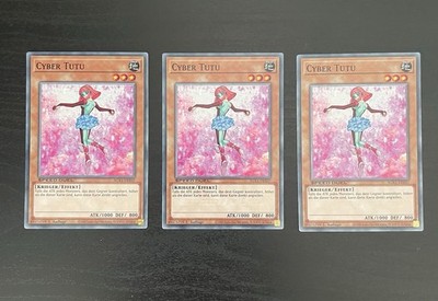 Yugioh 3x Cyber Tutu SGX1-DEE07 COMMON  DEUTSCH