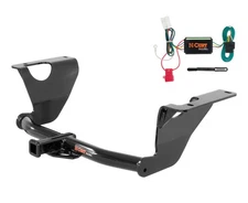 Curt Class 2 Trailer Hitch 1-1/4in Receiver & Wiring Harness Kit 12136-56040