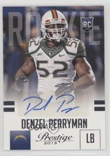 2015 Panini Prestige Rookie Signatures Denzel Perryman #227 Auto 2u3