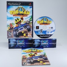 Pac-Man World Rally PS2 CIB W/ Manual - PlayStation 2