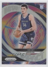 2024-25 Panini Prizm Instant Impact Silver Prizm Zach Edey #25 qi7