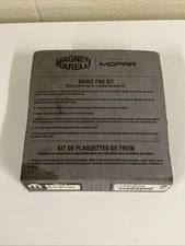 Magnet Marelli Offered By Mopar 8277-D1164 Front Brakes Ceramic