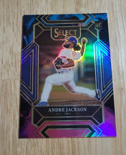 2022 Select ANDRE JACKSON Cosmic Prizm Diamond Level #206 Rookie Card Dodgers. rookie card picture