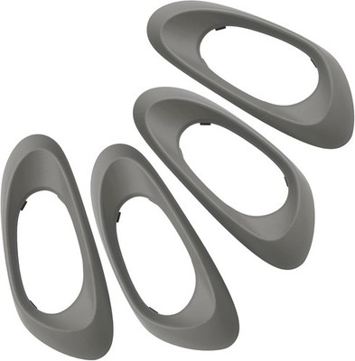 Interior Door Handle Bezel Trim Cover (4pcs) Compatible with Trailblazer Gray
