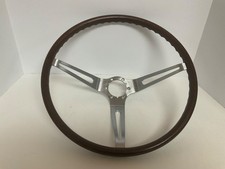 1964-1966 ORIGINAL CORVETTE 3 SPOKE SIMULATED WALNUT WOOD STEERING WHEEL C2