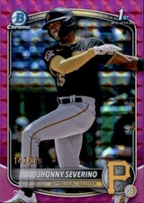 Jhonny Severino 1st Bowman #BCP-233 #/299 Pittsburgh Pirates