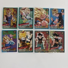 Dragon Ball Carddass 375 8 Card Lot Collectible 13 
