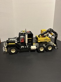 LEGO Technic Air Tech Claw Rig 8868 WITH Manual & BOX Cover - CONDITION UNKNOWN