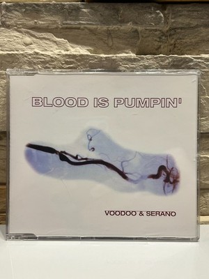 Voodoo & Serano Blood Is Pumpin 2000 Dance Electronic Hard Trance Used CD