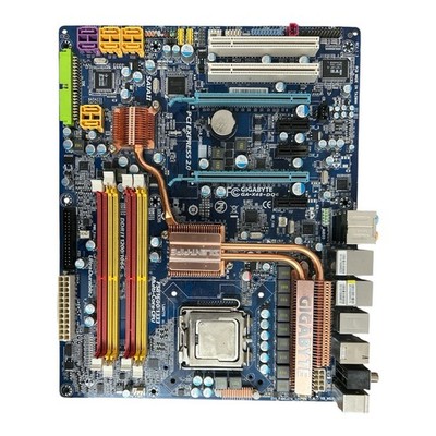 Gigabyte GA-X38-DQ6 Rev 1.0 Mainboard + Intel Core 2 Duo E8400 + 4x1 RAM