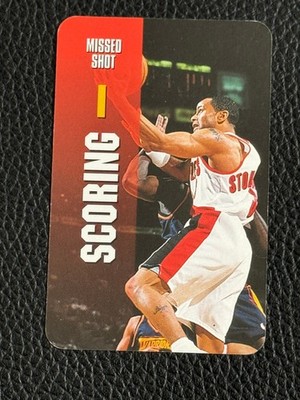 Damon Stoudamire Portland Trailblazers 1998 NBA Interactive TV Card Oddball