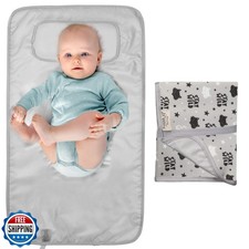 HAMUR HOME Portable Baby Changing Pad   Waterproof, Foldable and Lightweight