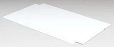 Plastruct 91106 7" x .080" x 12" Styrene Sheet (Pack of 2)