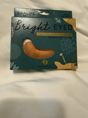SpaLife Bright Eyed Hydrating Under-Eye Patches Cica Green Tea Pearl 6 Pads