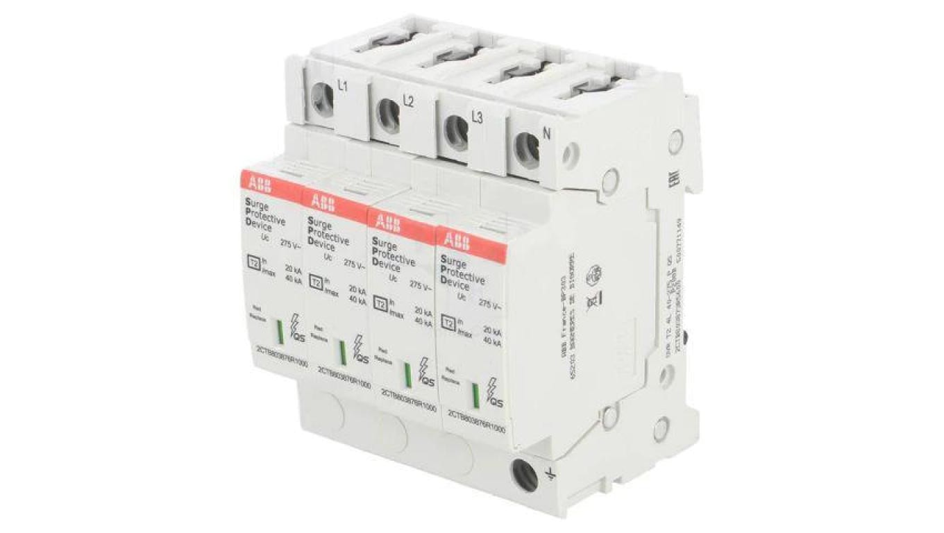 Surge Limiter Type 2 Pole: 4 40kA OVR T2 4L 40-275P QS