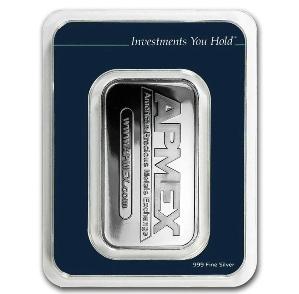 Barra de plata de 1 oz - APMEX (TEP) Foto 2 de 4