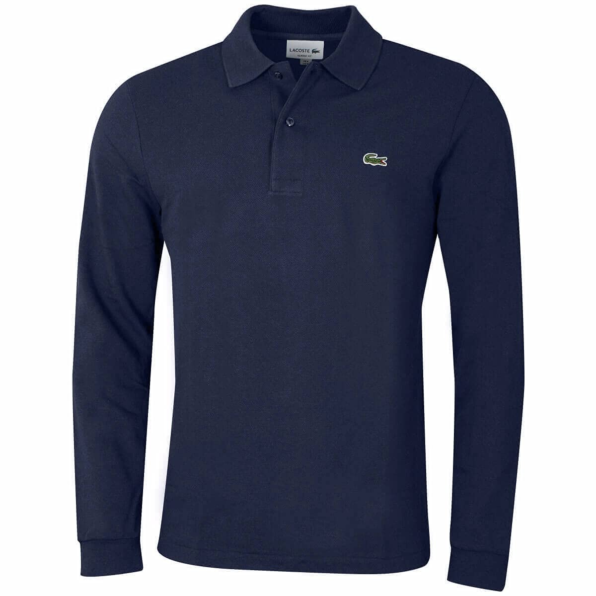 Lacoste L1312, Polo, Uomo, Blu (Marine), M