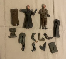 21st Century Toys 1:18 WWII Action Figure Lot – German & U.S. Soldiers w/...