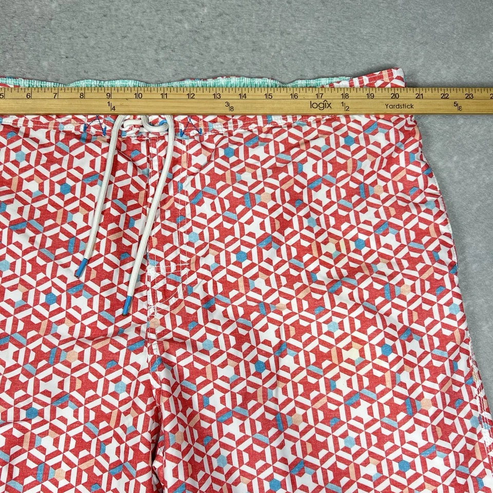 Tommy Bahama Board Shorts Bañador Hombre’s 2XL Live The Island Life Geo Print Foto 4 de 4