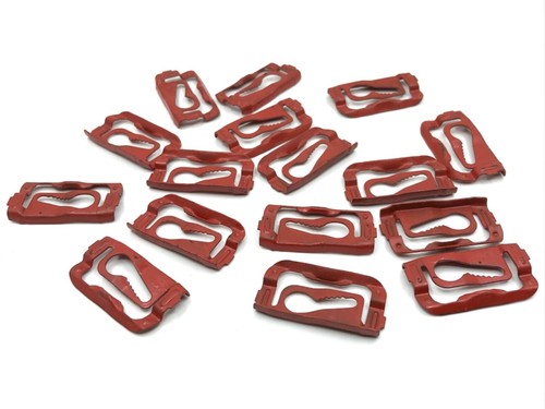 1968 -1972 Chevelle windshield glass reveal moulding molding trim clips 15 pcs