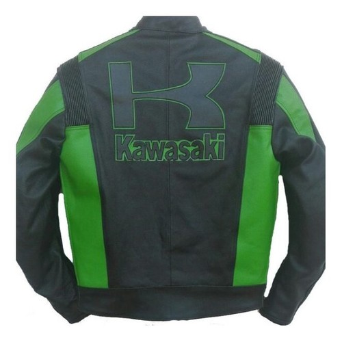 Custom Motorcycle Genuine Leather Jacket Street Racing Unisex Motorbike Jacket - Picture 2 of 3