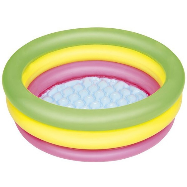 PISCINAS E HINCHABLES PISCINA 3 ANILLOS COLORES SUMMER