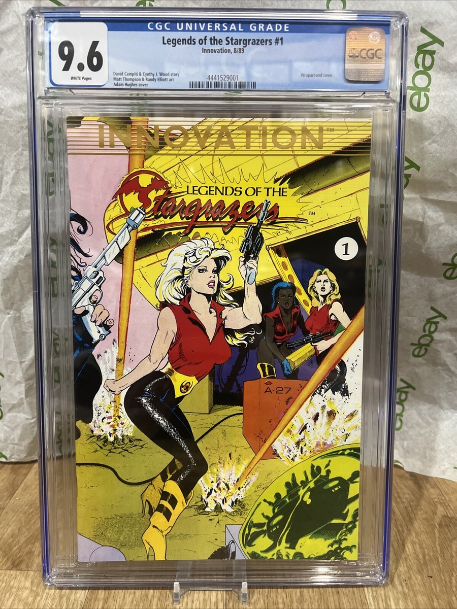 Legends of the Stargrazers 1 CGC 9.6 NM+ Innovation Comics 1989