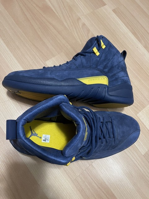 michigan 12s on feet