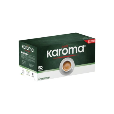 200 cialde Ese 44 compostabili Caffè Karoma - Intenso Napoletano