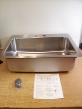 Dayton DSESR127222 27" Drop In Single Basin Stainless Steel