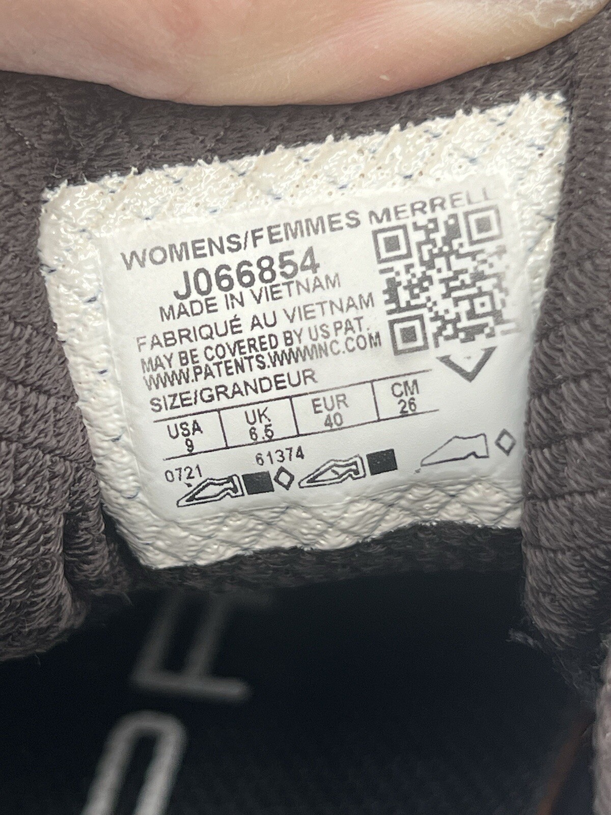 Merrell Scarpe da Escursionismo Donna Moab Speed Lichene 9 Medium Viola Verde