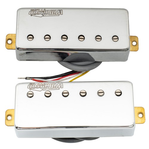 Juego de pastillas para guitarra Wilkinson M cromo mini Humbucker para Les Paul LP Firebird - Imagen 3 de 4