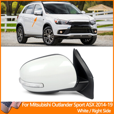 Door Mirror Power Heated w/Signal For Mitsubishi Outlander Sport ASX 14-19 Right