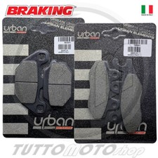 KIT 2 PASTIGLIE FRENO KYMCO AGILITY R16 150 2008 2009  ANTERIORE POSTERIORE